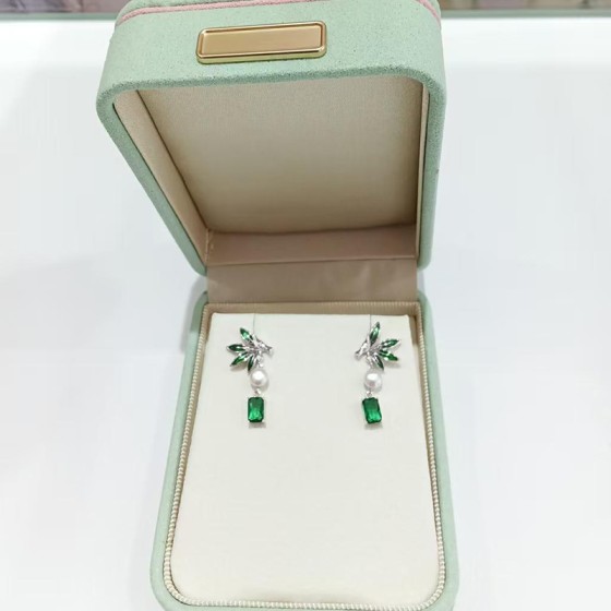 Wood element earrings